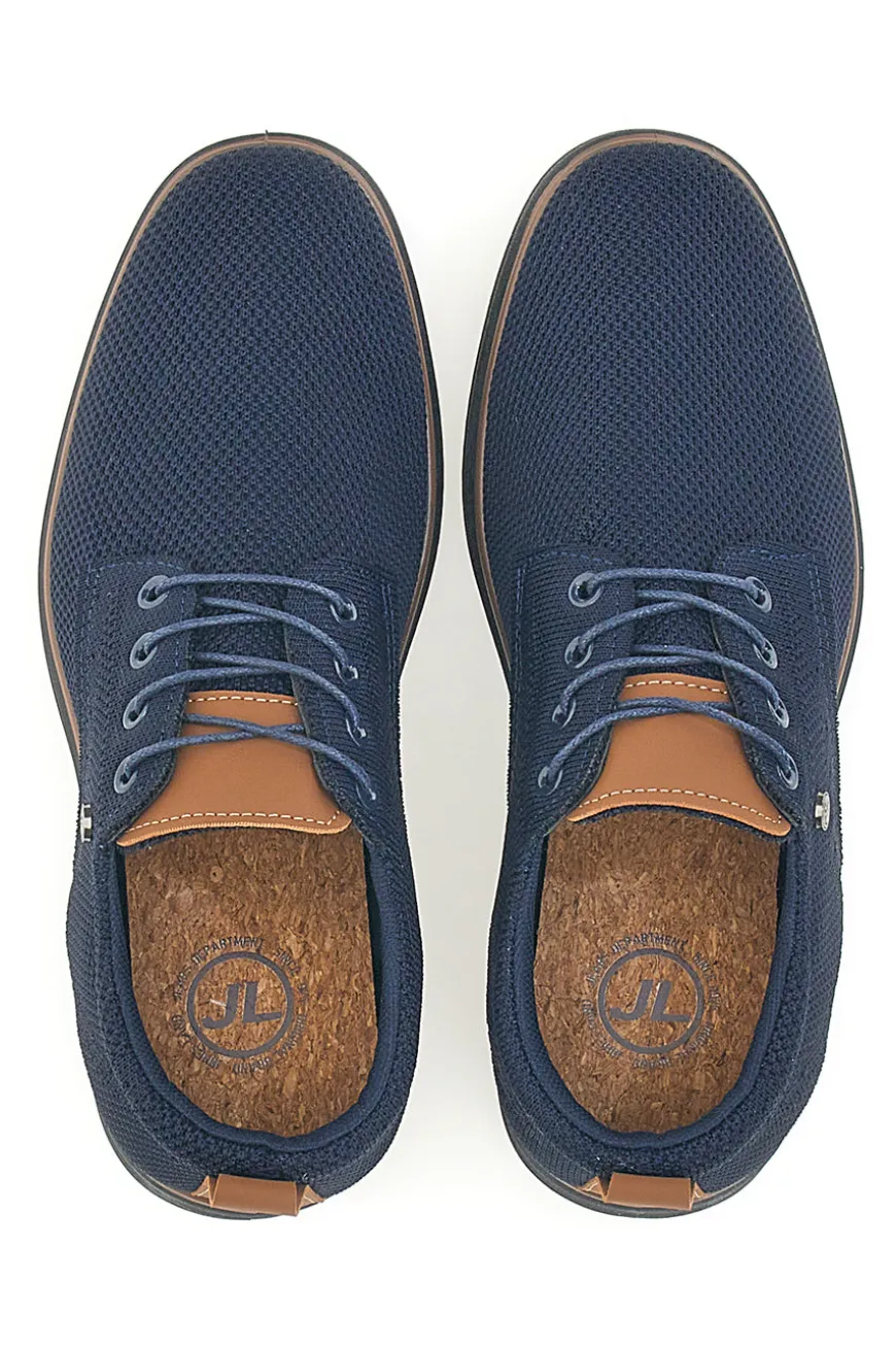 Scarpe Stringate Blu Johes Land 411205