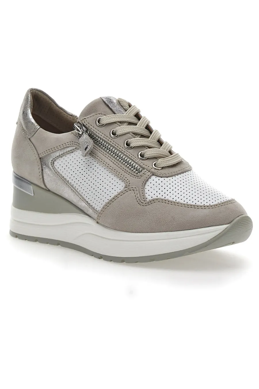 Scarpe Stringate con Platform Beige 2204-PITTARELLO ACTIVE Sale