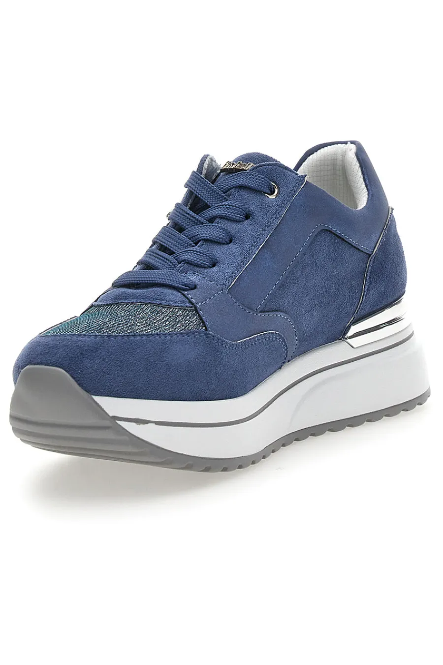 Scarpe Stringate con Tomaia Decorata 426 IN-INBLU New
