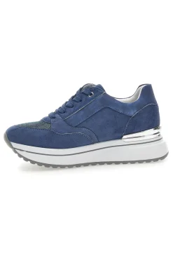 Scarpe Stringate con Tomaia Decorata 426 IN-INBLU New