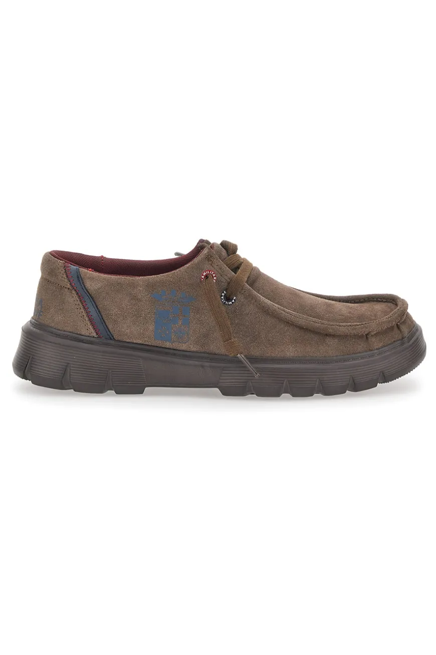 Scarpe Stringate Marroni Marina Militare 1717