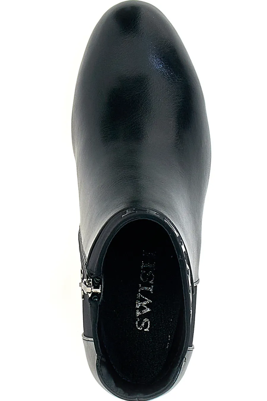 Schwarze Ankle Stiefel 11-SWISH