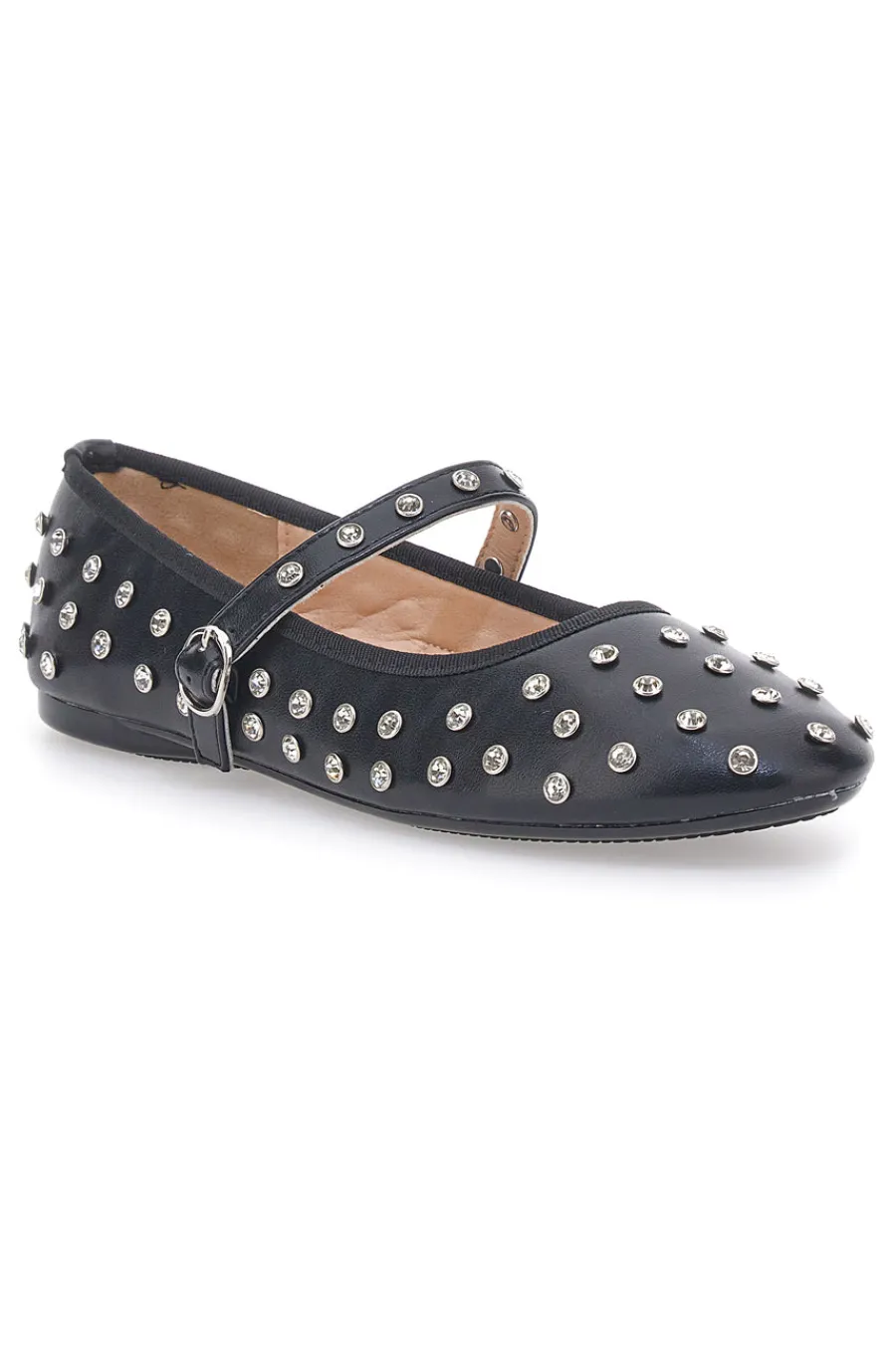 e Ballerinas mit Nieten und Riemen PL25801-LE HAVRE PARIS Discount