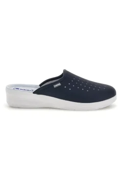 Schwarze Berufsslipper mit anatomischem Fußbett 5033-INBLU Outlet