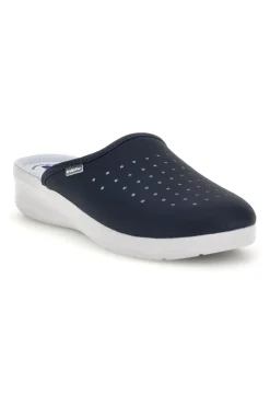 Schwarze Berufsslipper mit anatomischem Fußbett 5033-INBLU Outlet