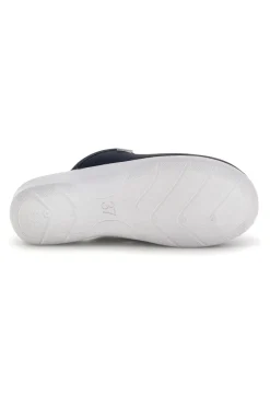 Schwarze Berufsslipper mit anatomischem Fußbett 5033-INBLU Outlet