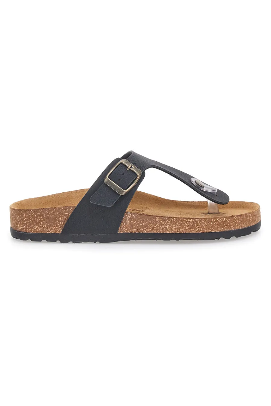 e Flip-Flops mit Schnalle und Innensohle aus echtem Leder 204-BIO UP Hot