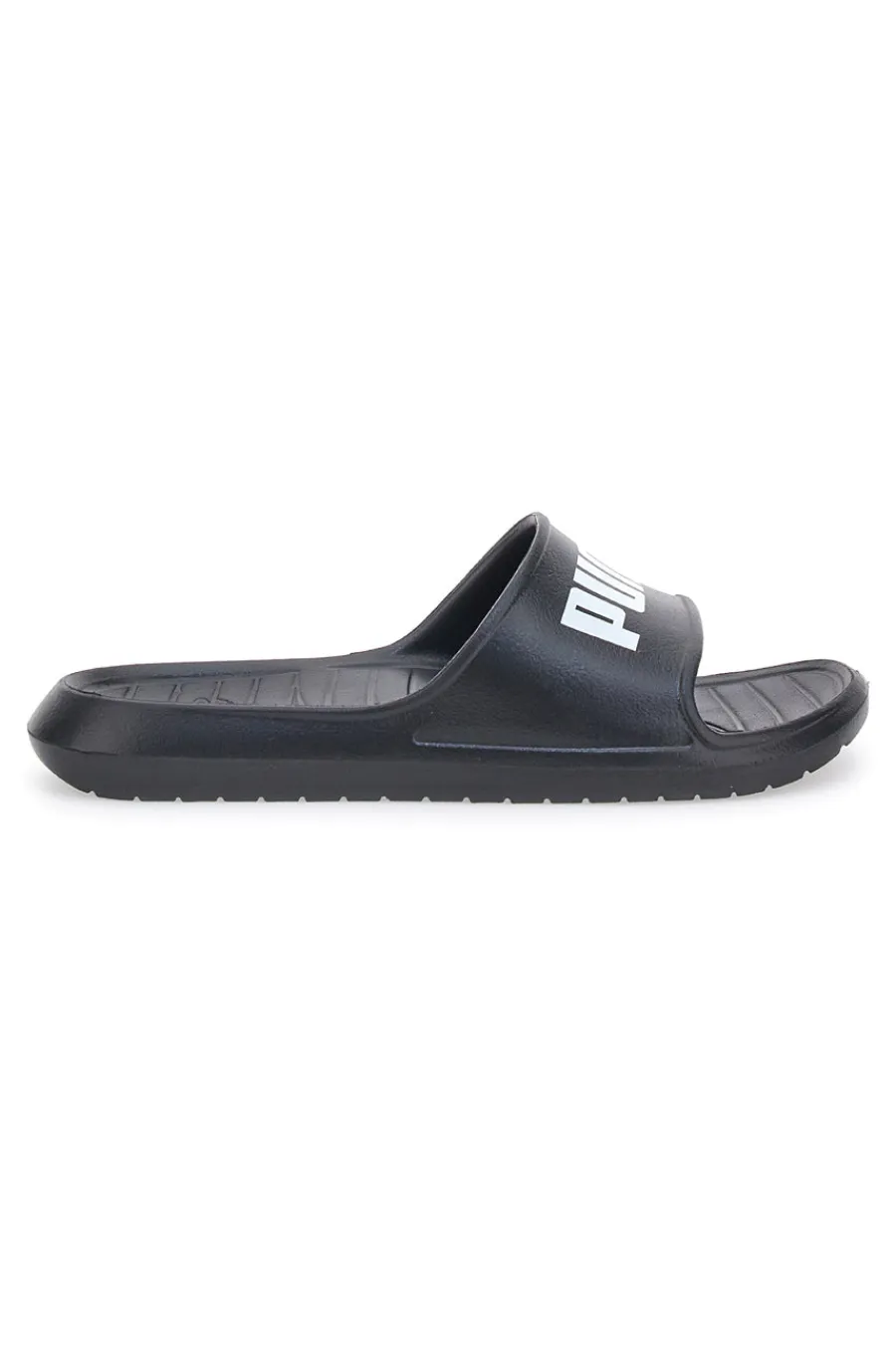 Schwarze Gummipantoffeln mit Maxi-Logo von Divecat V2 Lite-PUMA Best