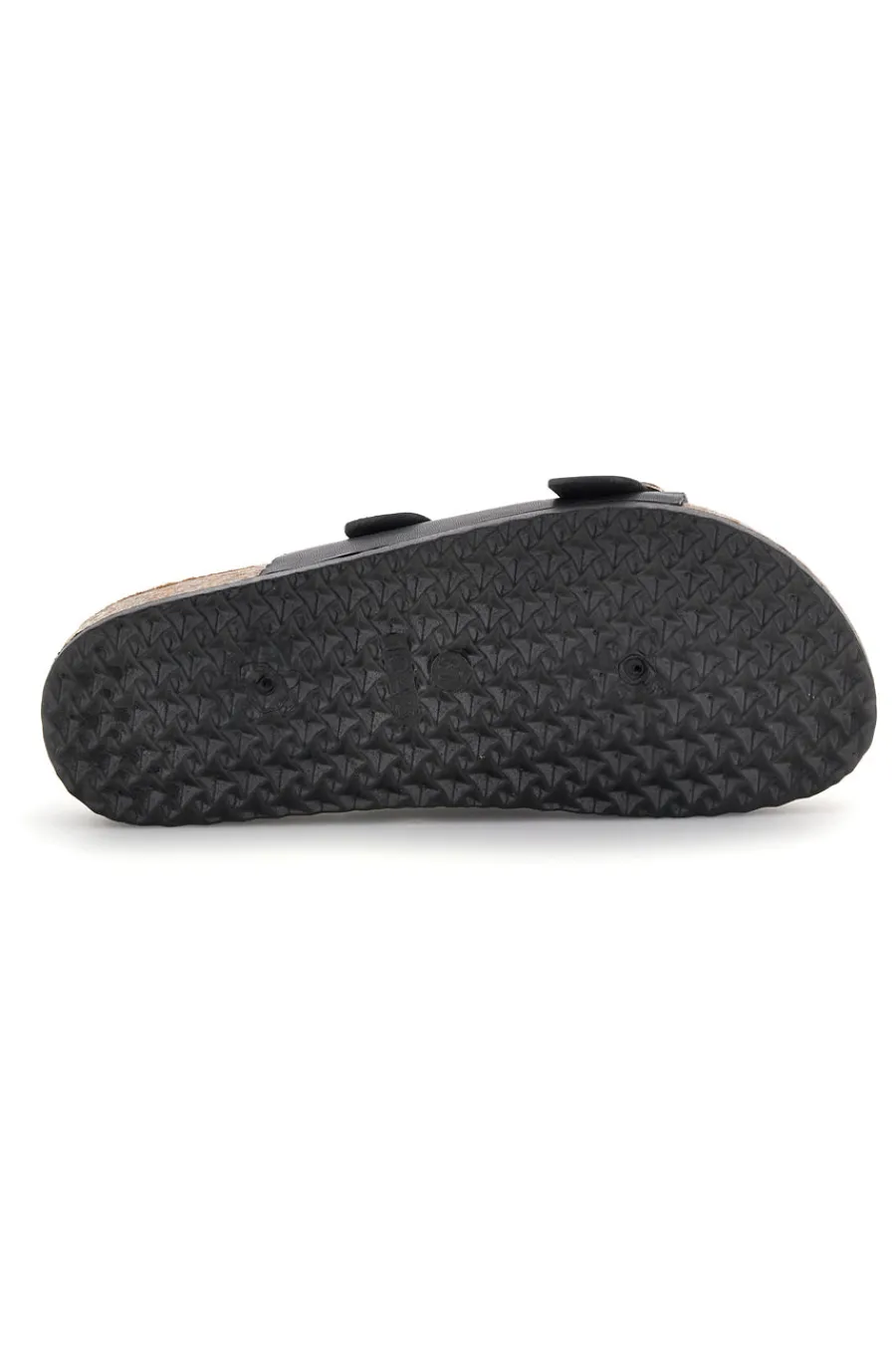 Schwarze Hausschuhe mit doppeltem Riemen und Zierschnallen Me & Me 14604-ME u0026 ME Hot