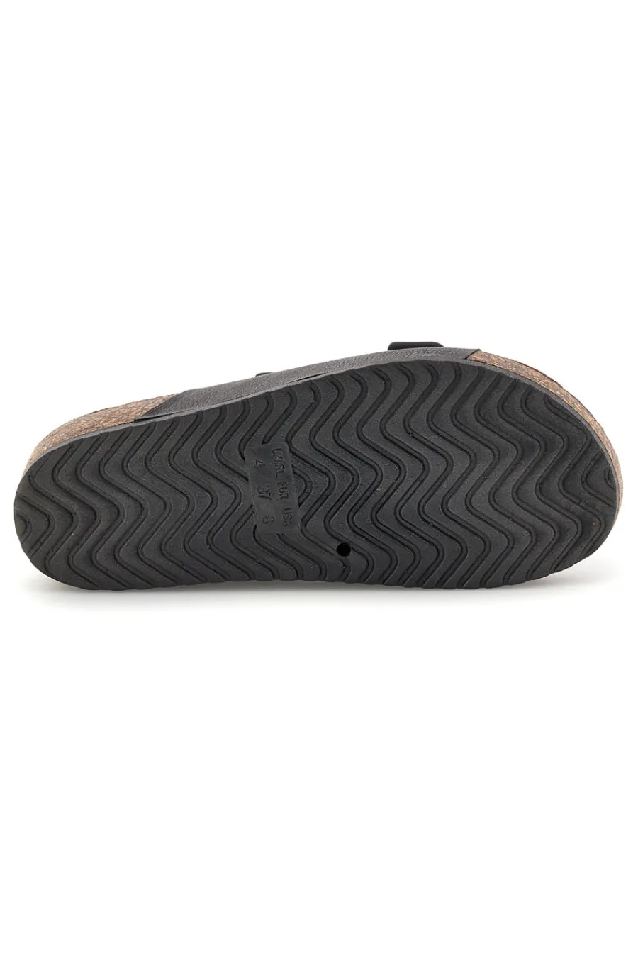 Schwarze Hausschuhe mit doppelter Schnalle Pittarello Sonne BLB2505221E-PITTARELLO SUN Hot