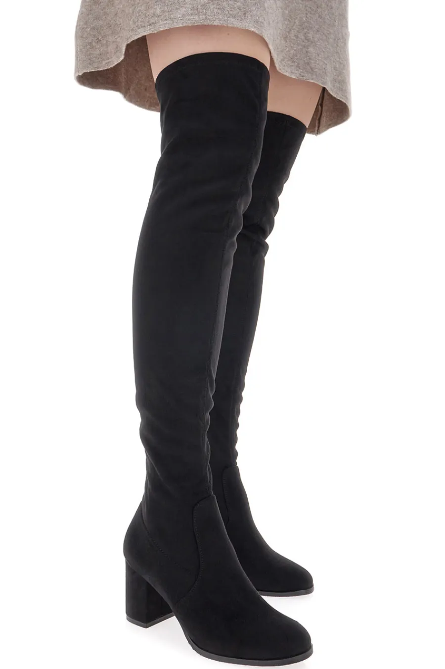 e kniehohe Stiefel 1243-LE HAVRE PARIS Discount