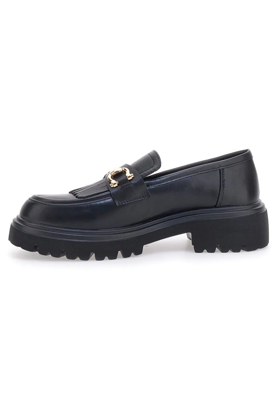 Schwarze Loafers mit Fransen 24179007-PITTARELLO CAPSULE New