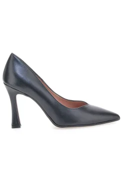 e Pumps aus echtem Leder mit Spool-Absatz 157-FRANCESCA GRITTI Sale