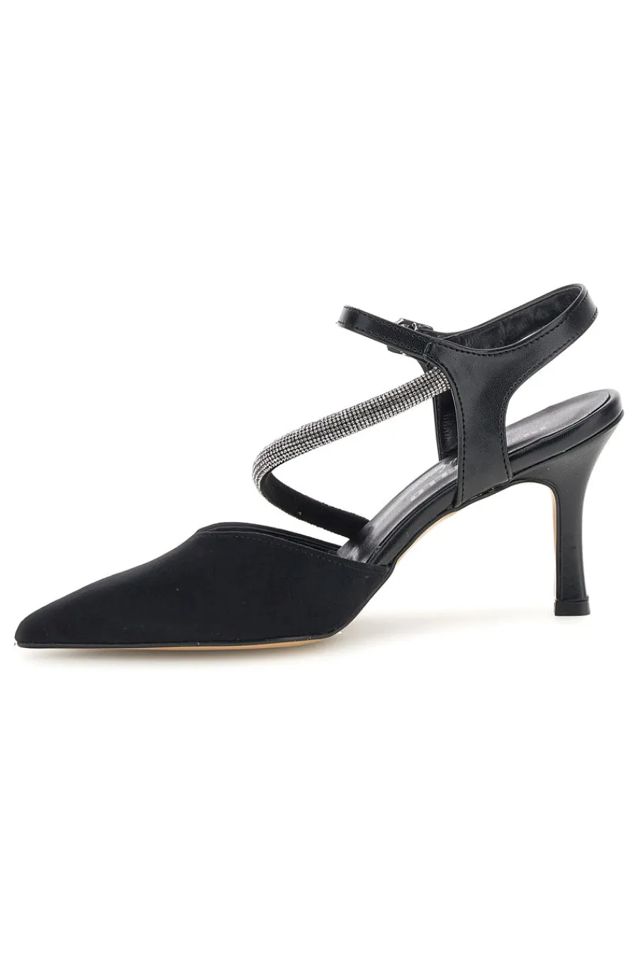 Schwarze Pumps mit Riemchen 65302-PITTARELLO COUTURE Best
