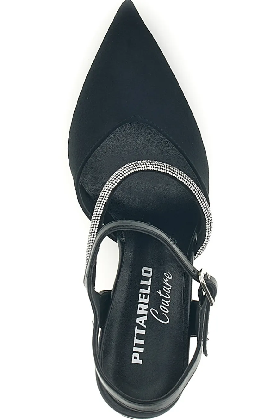 Schwarze Pumps mit Riemchen 65302-PITTARELLO COUTURE Best