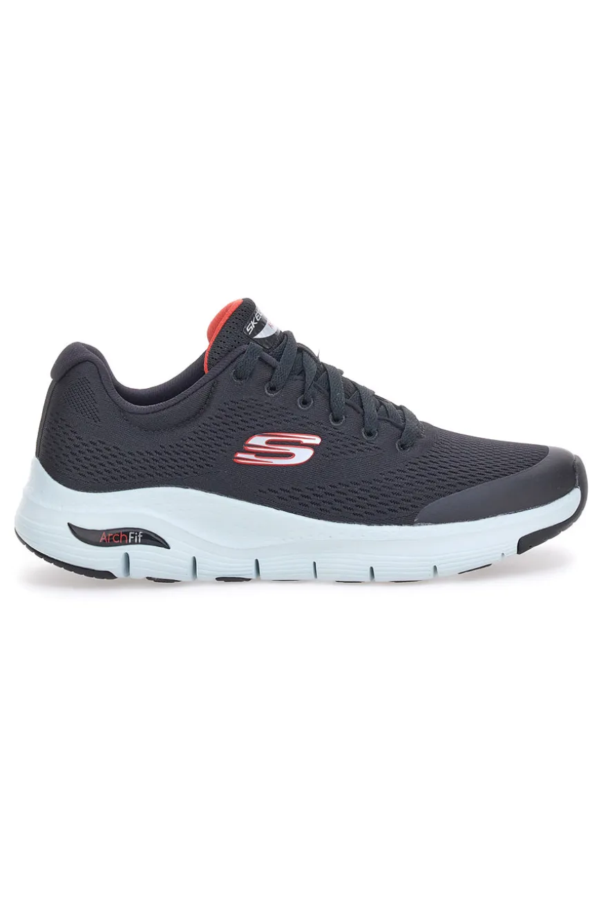 Schwarzer Skechers Arch Fit Laufschuh