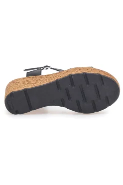 e Sandalen mit Obermaterial aus Leder und Keilabsatz 34723002-PITTARELLO Sale