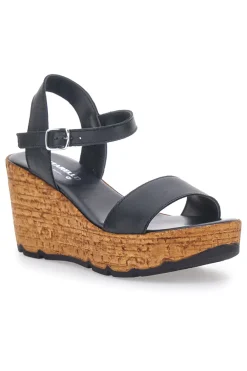 e Sandalen mit Obermaterial aus Leder und Keilabsatz 34723002-PITTARELLO Sale