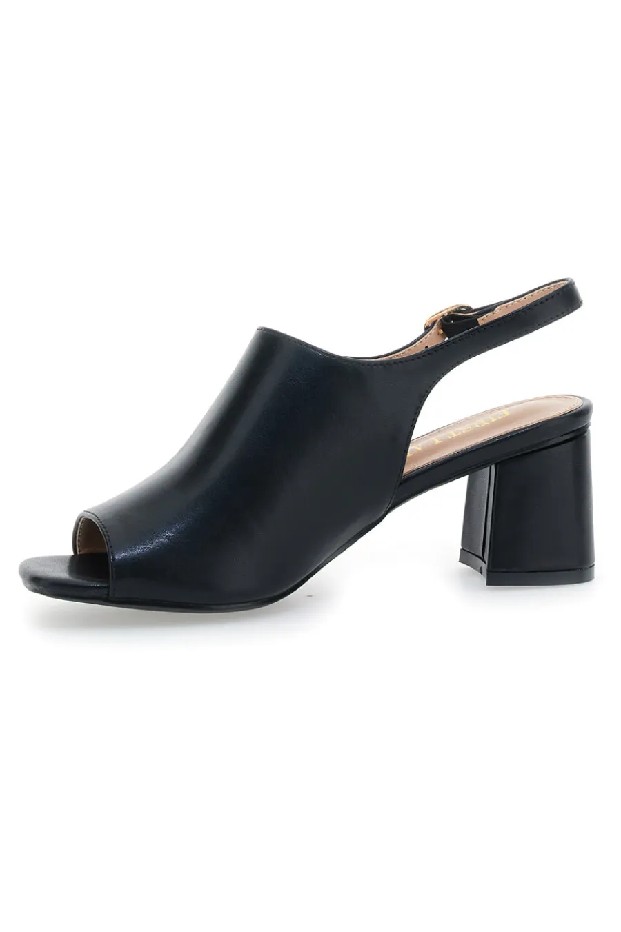 e Sandalen mit Riemen hinten und Öffnung vorne P545-FIRST LADY Sale