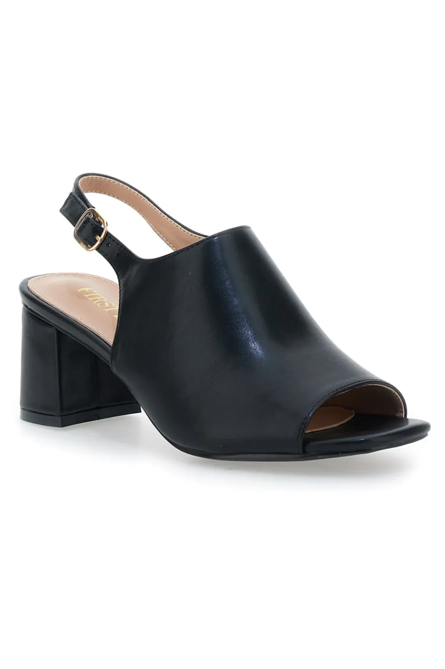 e Sandalen mit Riemen hinten und Öffnung vorne P545-FIRST LADY Sale