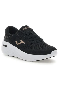 Schwarze Sneakers mit goldenen Details C Dama Lady 2501-JOMA Outlet