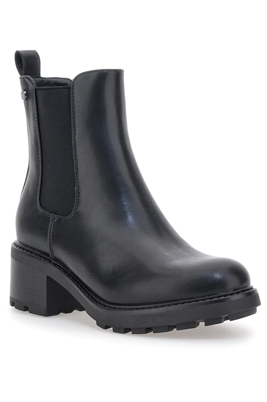 e Stiefeletten mit breitem Absatz und elastischen Einsätzen Pittarello Kapsel BT24286006-PITTARELLO CAPSULE Online