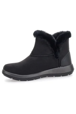 e Stiefeletten mit Fellfutter und flexibler Sohle 71 WG-INBLU