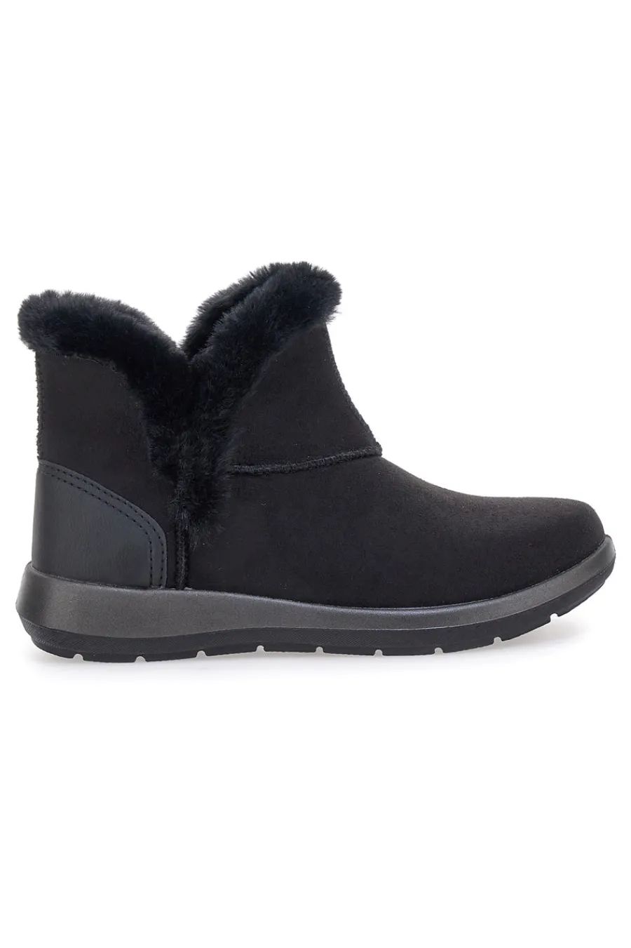 e Stiefeletten mit Fellfutter und flexibler Sohle 71 WG-INBLU