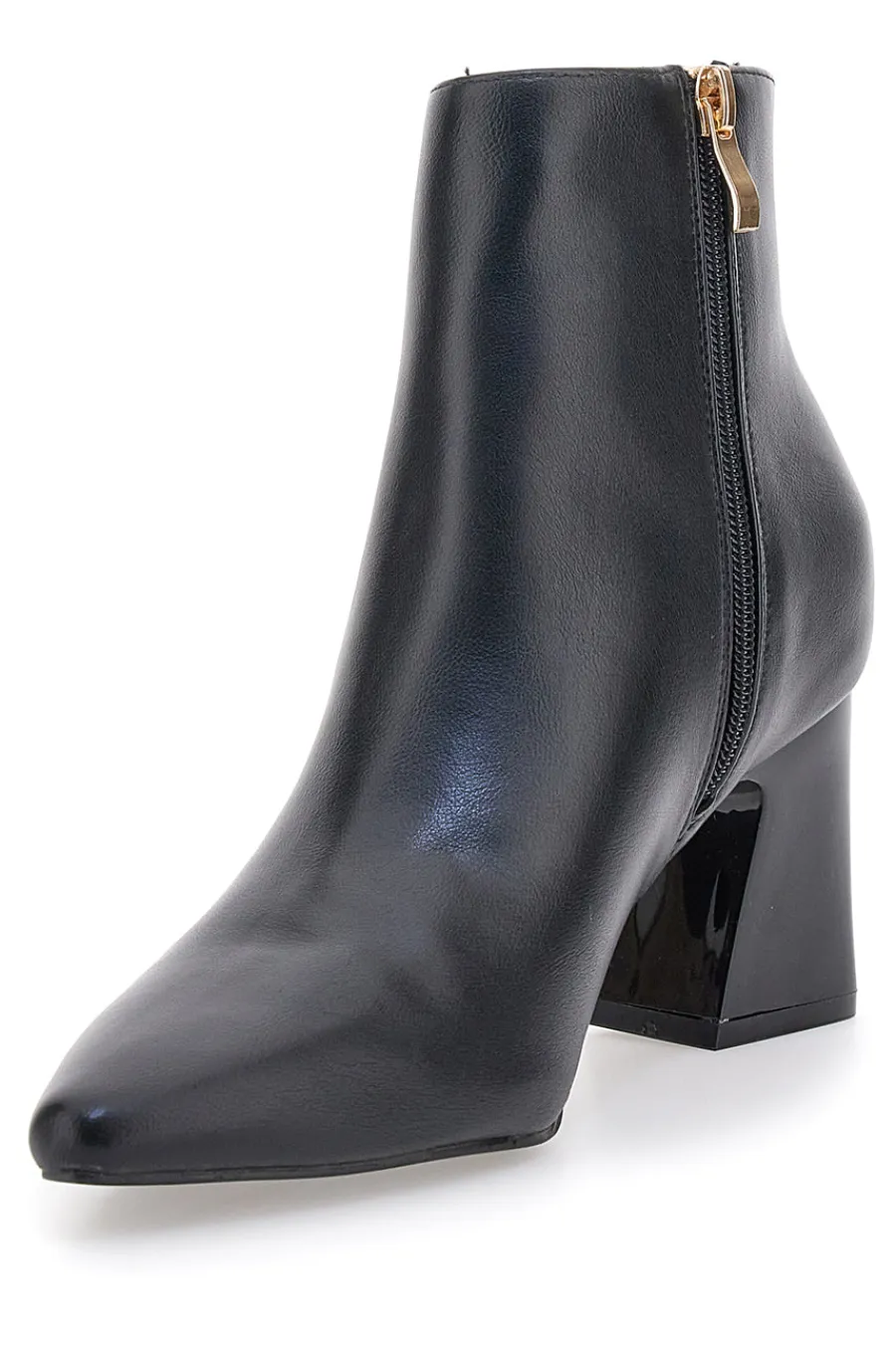 e Stiefeletten mit spitzer Spitze und Blockabsatz Ferré F536C641-FERRE' Online