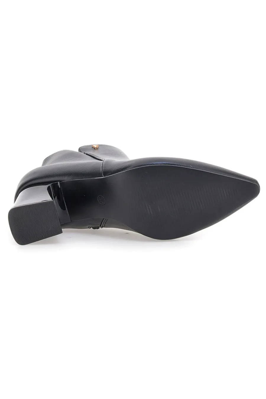 e Stiefeletten mit spitzer Spitze und Blockabsatz Ferré F536C641-FERRE' Online