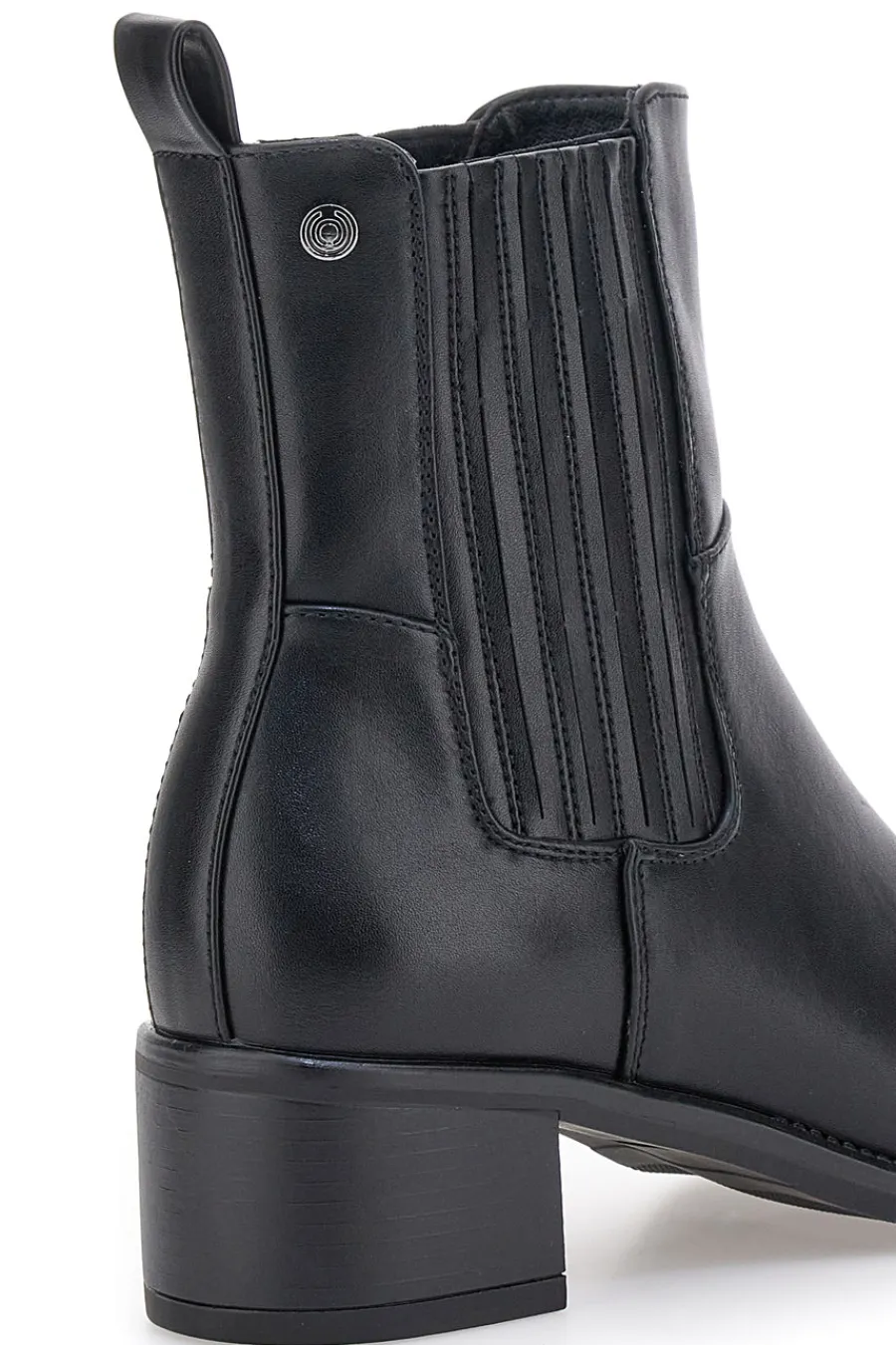 e Stiefeletten mit strukturiertem Seitenband und mittlerem Absatz -Kapsel BT251152002-PITTARELLO Best