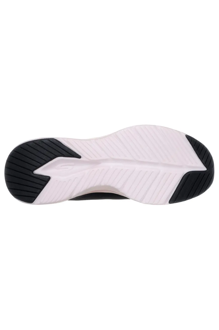 Schwarze Turnschuhe Skechers Vapor Foam Midnight Glimmer