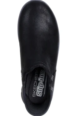 Schwarze, wasserdichte Slipper mit Memory-Schaum von Easy Going Modern Hour-SKECHERS Best