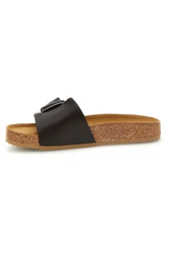 Schwarz Hausschuhe mit Schnalle 335A1100SR-PITTARELLO TIERRA