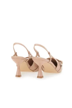 SingBack Nude Pump mit spitzem Absatz P530-FIRST LADY Discount