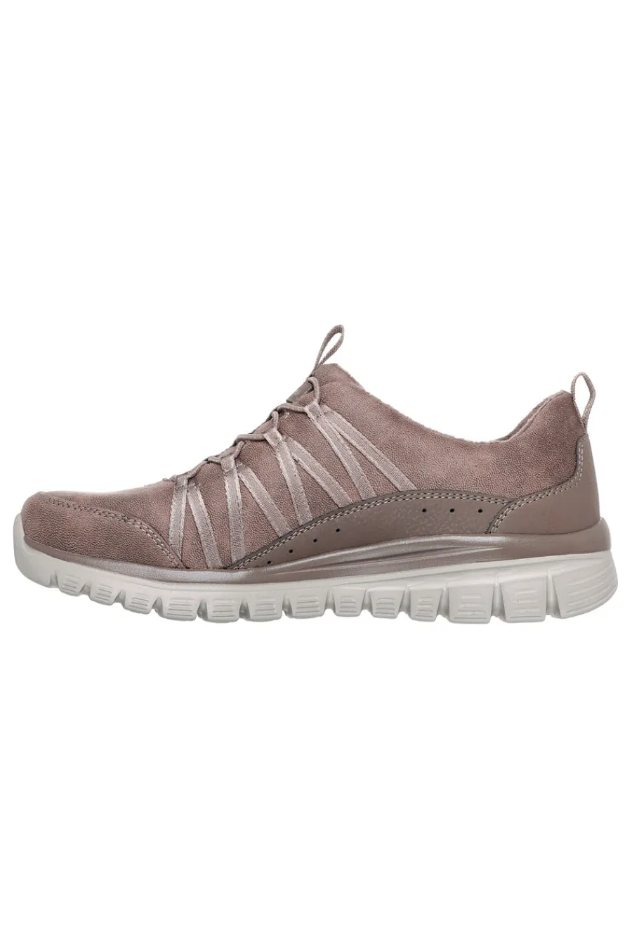 Graceful Cozy Hug – waschbare Sneaker aus veganem Memory-Schaum in Taupe-SKECHERS Outlet