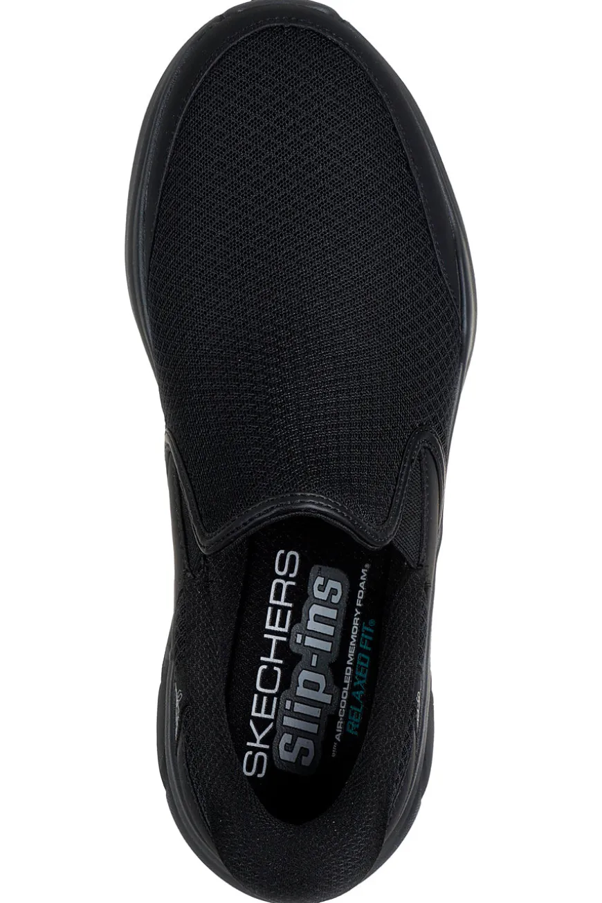 Slip-on nere con Memory Foam e Slip-ins Skechers Equalizer 6.0 Stoaver