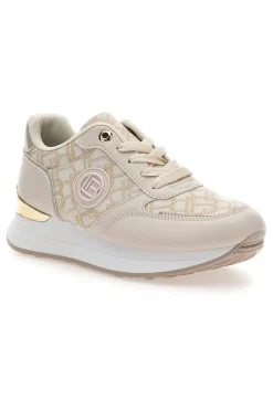 Sneaker con dettagli oro 9625-LAURA BIAGIOTTI New