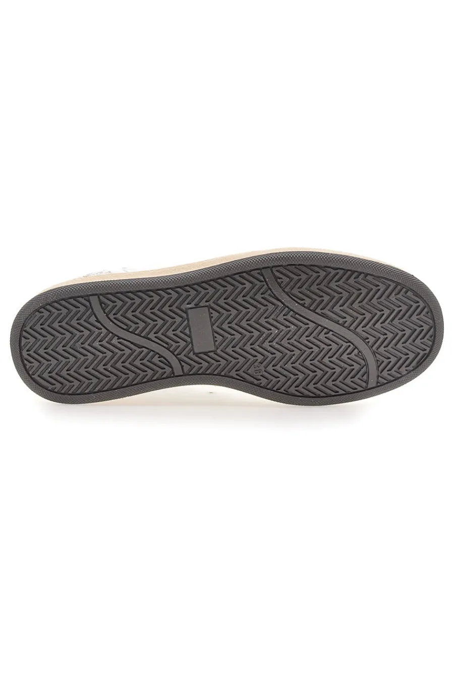 Sneaker bianca in vera pelle con dettagli oro Kelly-PITTARELLO CAPSULE Outlet