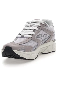 Sneaker da donna grigie e rosa in mesh traspirante RRT50LS2619-JOMA Outlet