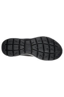 Sneaker nera con lacci SUMMITS SUITED-SKECHERS New