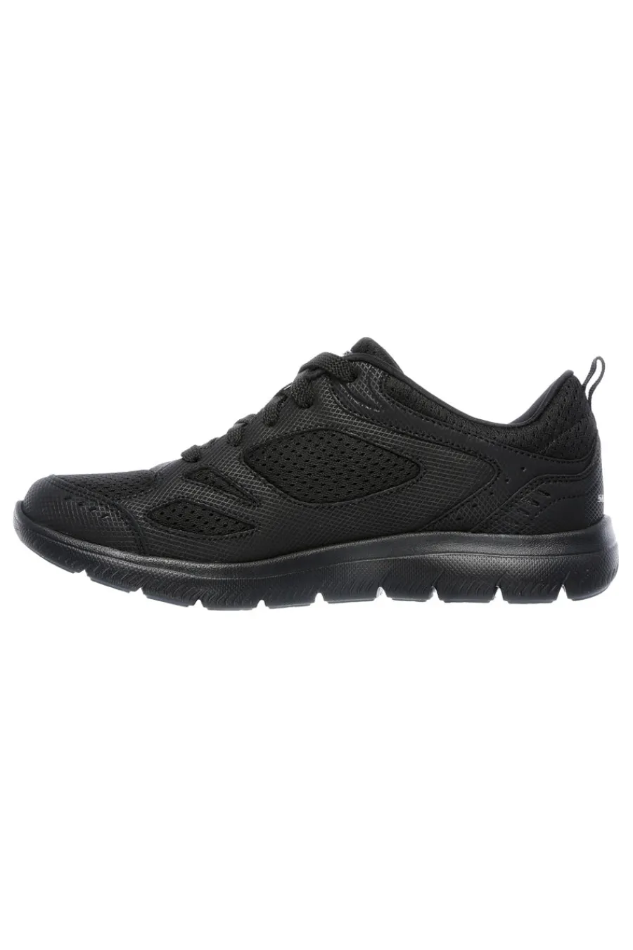 Sneaker nera con lacci SUMMITS SUITED-SKECHERS New