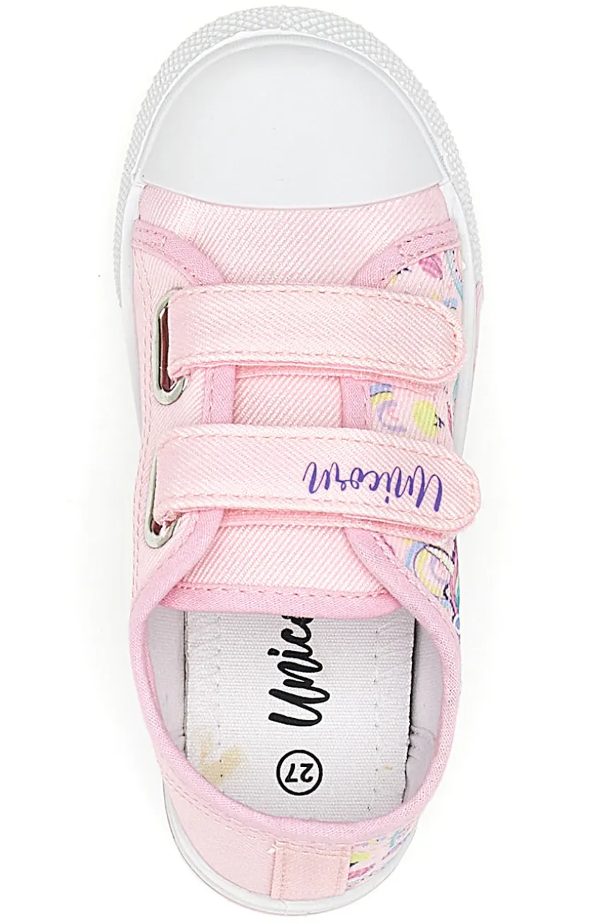Sneaker rosa con luci Unicorn S8010201T