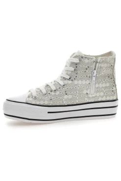 Sneakers Alte Argento 106-ENERGY Hot