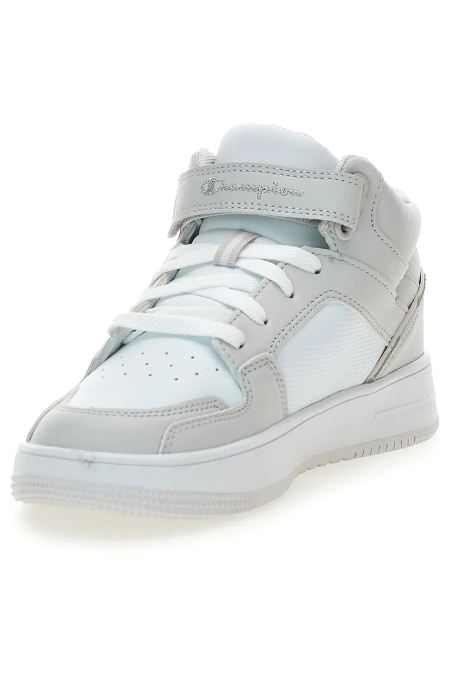 Sneakers alte bianche con logo RD18 2 Mid G GS-CHAMPION