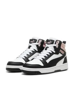 Sneakers Alte Bianche e Nere REBOUND V6-PUMA Discount