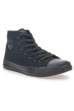 Sneakers Alte in Tela Nera 238-EVERLAST Outlet