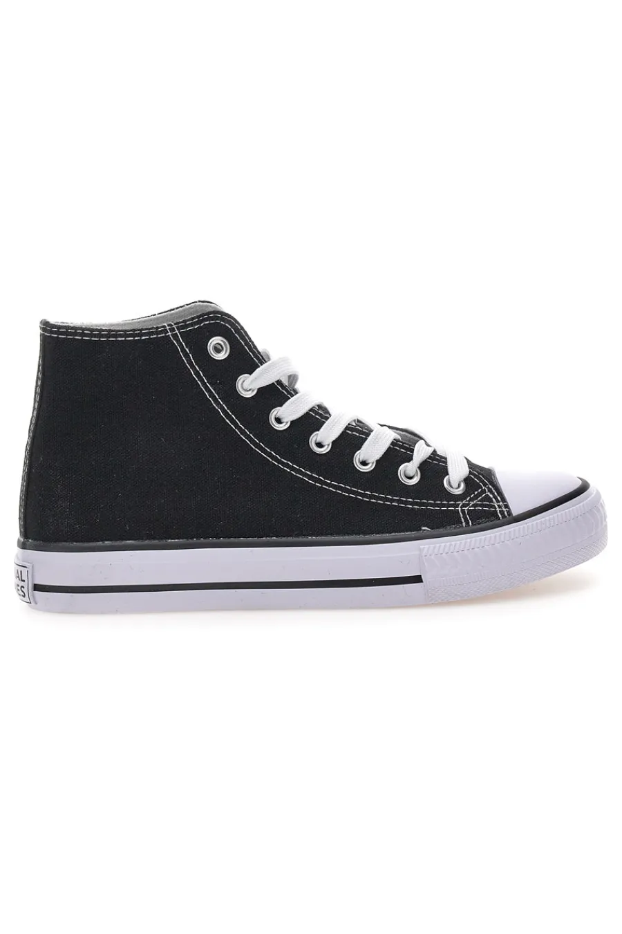 Sneakers alte nere in tela suola platform 5014-ORIGINAL MARINES Discount