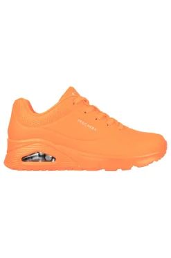 Sneakers Arancione da Donna Uno-Night Shades-SKECHERS Clearance