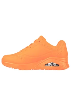 Sneakers Arancione da Donna Uno-Night Shades-SKECHERS Clearance